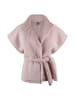 Linga Dore - Fluffy Weste in Rose smoke
