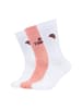 S. Oliver Socken originals bestickt 3er Pack originals in coral cloud