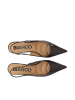 Bianco Kitten Heels in BrownPatent1