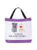 Mr. & Mrs. Panda Strandtasche Koala Künstler mit Spruch in Weiß