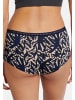 Sloggi Short Slip GO Crush in Schwarz / blau