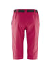 Maier Sports Shorts Capri el.- Kluane in Rot