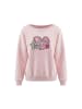 myMo Women Sweatshirt in Light Rose