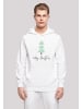 F4NT4STIC Basic Hoodie Merry Christmas Weihnachten in weiß
