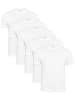 Cotton Prime® 5er Pack T-Shirt Basic O-Neck in Weiss