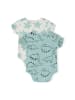 Minoti 2er. Set: Kurzarmbody 24babypack18 in mint