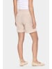 SAINT TROPEZ Shorts KiraSZ Lockere Passform in Brown Sugar