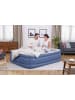 Bestway TriTech® Doppelluftbett mit integrierter Elektropumpe 203 x 152 x 56 cm in Blau ab 0 Monate