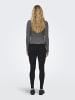 ONLY Top in Dark Grey Melange