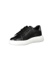 Calvin Klein Schwarze Leder-Sneaker