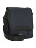 The Chesterfield Brand Fusion Mikeli - Umhängetasche 25 cm (black) in navy
