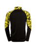 uhlsport  1/4 ZIP TOP GOAL 25 1/4 ZIP TOP Kids in schwarz/limonengelb
