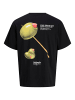 JACK & JONES PLUS T-shirt in Black