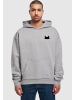 Merchcode Merchcode Halloween - Cat Hoody in grey