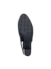 rieker Pumps aus Leder mit Calf-Absatz Schwarz