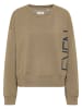 Eterna Strick Pullover FITTED in olive