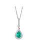 LOTUS silver Anhänger Silber 925 Sterling Silber Zirkoniastein Halsketten
