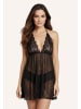 LINGADORE Chemise Schwarz