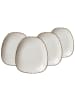 Ritzenhoff & Breker 4er Set Dessertteller Casa 22,5 x 20 cm in Beige