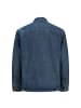 Jack and Jones James Denim Teddy Overshirt LS in Blau