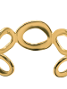 Steel_Art Gliederarmband Damen Eleonora goldfarben in goldfarben