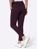 Sieh an! Sweathose in aubergine