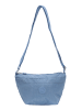 Mindesa Damen Umhängetasche in Blau Lila