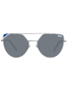 Superdry Unisex Sonnenbrille Flieger Silber
