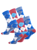 Vincent Creation® Casual Socken "ARGYLE" 6 Paar in Bunt