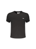 Fila Schwarz Baumwolle Damen T-Shirt