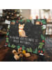 Mr. & Mrs. Panda Hund Adventskalender Hund Glück mit Spruch in Kreidetafel