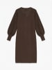 Vero Moda Strickkleid in Chocolate Brown