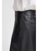 b.young Lederrock BYBXDENMA SKIRT - 20815831 Kurzer Rock in Kunstlederoptik in black denim