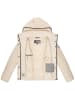 Marikoo Kapuzenplüschjacke Kaguraa 16 in Off White