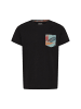 BLEND T-Shirts BHTrop in Schwarz
