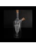 Mulex Öl- & Essigspender aus Glas 2-in-1 mit Kork, 300 ml + 50 ml, in Transparent