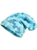 Playshoes "Fleece-Beanie Pfeile Camouflage" in Blau