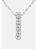 Diamant Exquis Halskette aus 375 Weißgold mit Diamant
