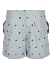 Urban Classics Badeshorts in skull/lightasphalt/black