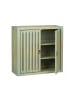 relaxdays Hängeschrank in Grün - (B)52 x (H)50 x (T)20 cm