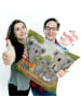 Mr. & Mrs. Panda Sofakissen 40x40 Koala Familie Design ohne Spruch in Weiß