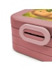 Mr. & Mrs. Panda MEPAL Bentobox Igel Kuchenstück Design mit Spruch in Rot Pastell