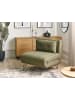 Beliani Einzelsofa VESTFOLD in Grün/Schwarz - (W) 85 x (H) 45 x (L) 78 cm