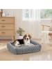 Feandrea Hundebett Baddi in Taubengrau - (B)91 x (H)18 x (T)68 cm