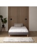 Homestyle4u Polsterbett mit Lattenrost 120x200 cm in Grau