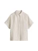 Marc O'Polo Leinenbluse regular in Medium Brown