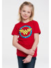 Logoshirt T-Shirt DC - Wonder Woman Logo Circle in rot