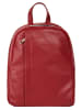 Samantha Look Rucksack echt Leder in rot
