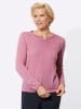 WITT WEIDEN Rundhals-Pullover in altrosa