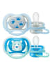 Philips Avent 2er-Pack Schnuller Ultra Air 6-18 Monate SCF085/03 in Blau geeignet ab